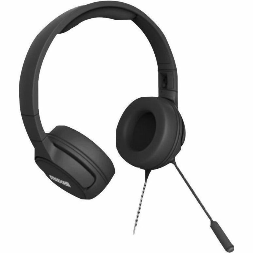 Maxell Kids Headset with Boom Mic Black