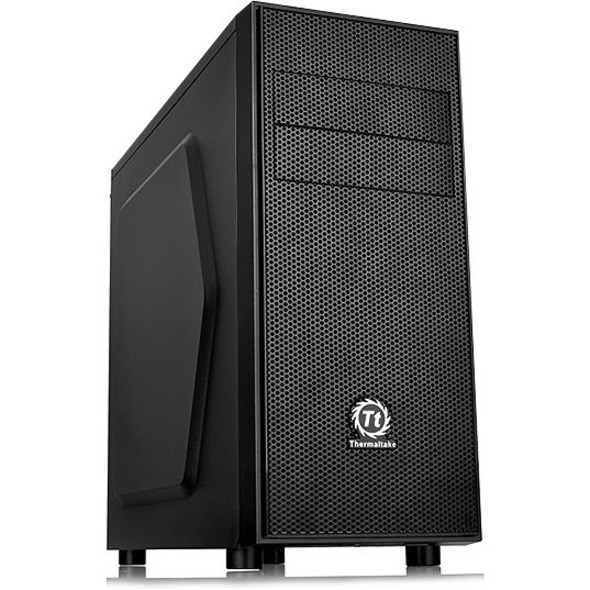 Thermaltake Versa H24 Computer Case - Micro ATX, ATX Motherboard Supported - Mid-tower - SPCC - Black