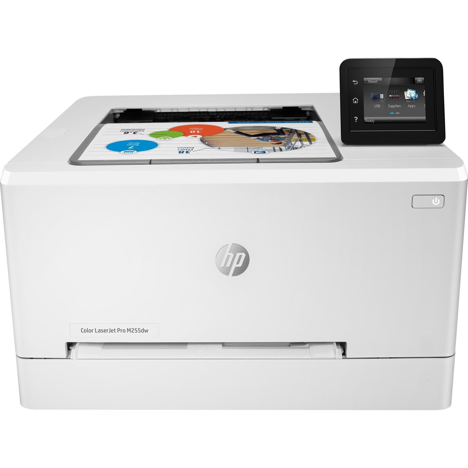 HP LaserJet Pro M255dw Desktop Laser Printer - Color