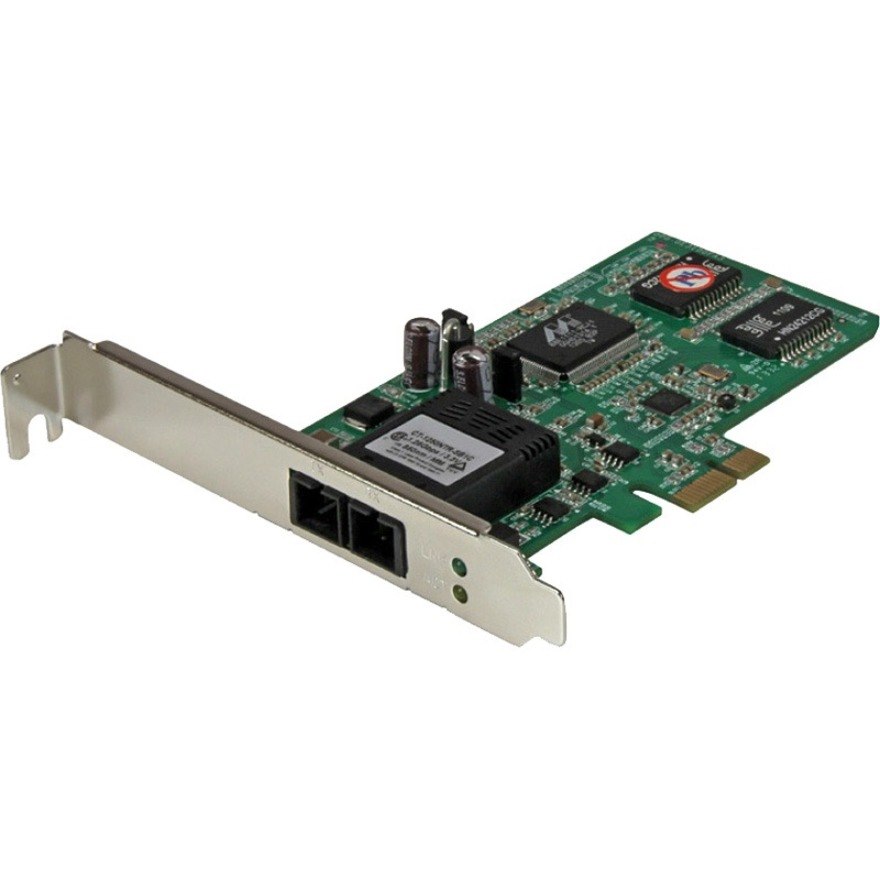 StarTech.com PCI Express (PCIe) Gigabit Ethernet Multimode SC Fiber Network Card Adapter NIC - 550m