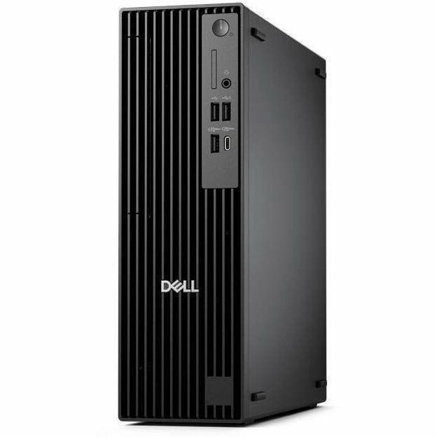 Dell Pro Slim QCS1250 Desktop Computer - Intel Core Ultra 5 Series 2 225 - 16 GB - 256 GB PCI Express NVMe SSD - Slim PC - Standard Black