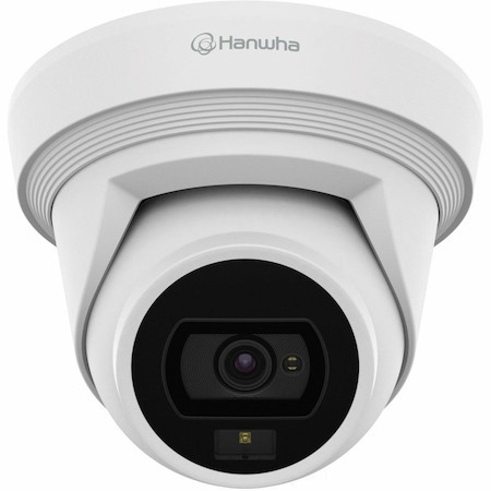 Wisenet QNE-C8013RL 5 Megapixel Outdoor Network Camera - Color - Flateye - White