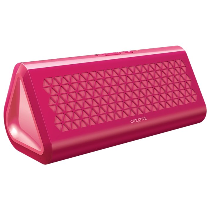 Creative Airwave Portable Bluetooth Speaker System - 6 W RMS - Pink