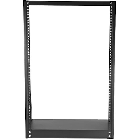 StarTech.com 2-Post 16U Heavy-Duty Desktop Server Rack, Small Open Frame 19in Network Rack for Home/Office IT Equipment, TAA Compliant