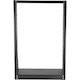 StarTech.com 2-Post 16U Heavy-Duty Desktop Server Rack, Small Open Frame 19in Network Rack for Home/Office IT Equipment, TAA Compliant