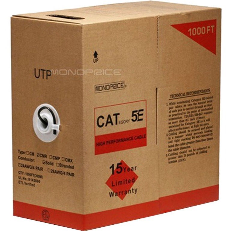 Monoprice Cat. 5e UTP Network Cable