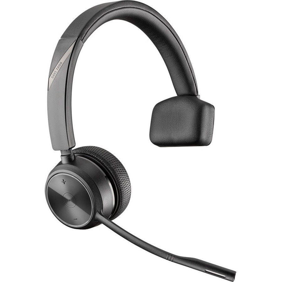 Poly Savi 7210 Office TRÅDLØS TRÅDLØST Headset-System Sort