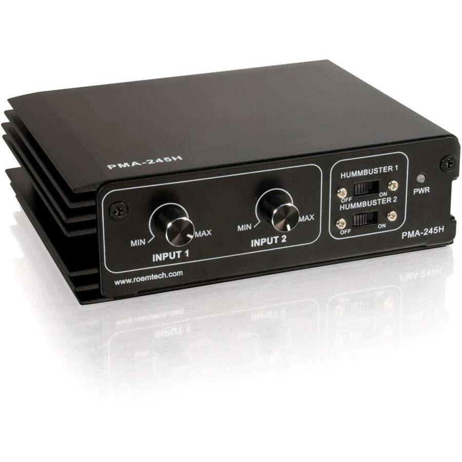 Cables To Go 45 Watt Stereo Mixer/Amplifier Plenum Rated