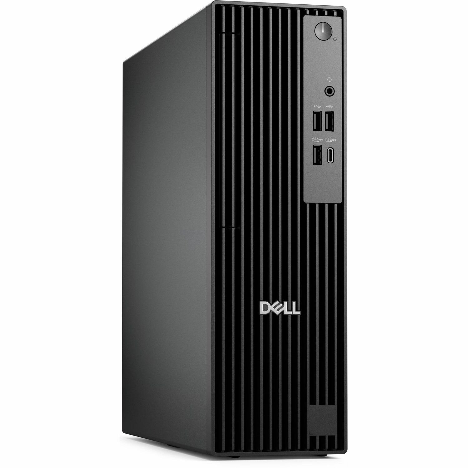 Dell Pro Slim QCS1250 Desktop Computer - Intel Core Ultra 5 235 - vPro Technology - 16 GB - 512 GB SSD - Slim PC - Standard Black