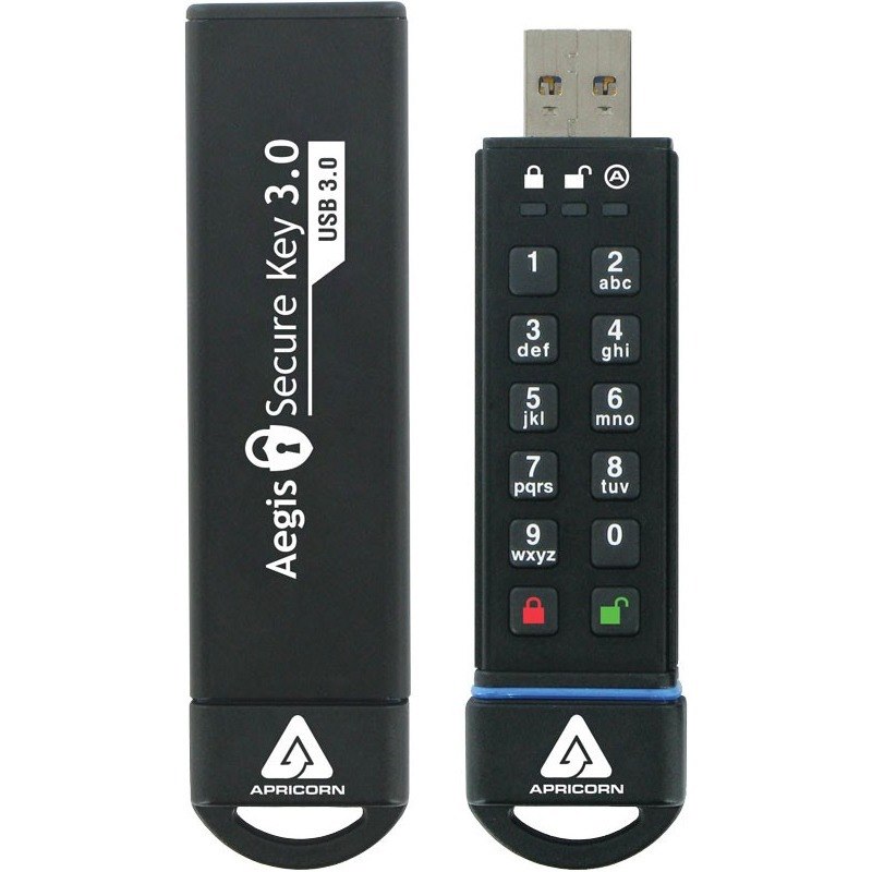 Apricorn Aegis Secure Key 3.0 - USB 3.0 Flash Drive