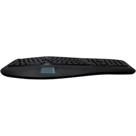 Adesso WKB-4500UB Keyboard - Wireless Connectivity - USB Interface - TouchPad - English (US) - Black