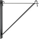Eaton Tripp Lite Series Triangular Wall Support Kit for 12 & 18 in. Cable Runway, Straight & 90-Degree - Hardware Included