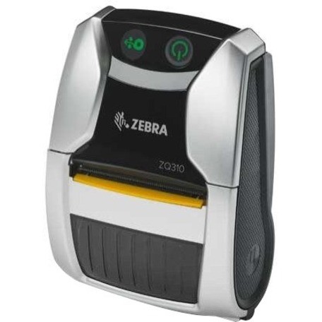 Zebra Zq310 Direct Thermal Printer - Monochrome - Handheld - Label/Receipt Print - Bluetooth - Wireless LAN - Near Field Communication (NFC) - Battery Included