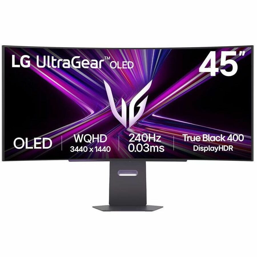LG UltraGear 45GX900A-B 45" Class UW-QHD Curved Screen Gaming OLED Monitor - 21:9