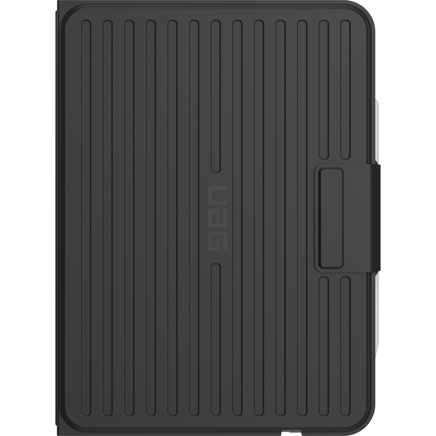 Urban Armor Gear Rugged Keyboard/Cover Case (Folio) for 10.9" Apple iPad (11th Generation), iPad (10th Generation) Tablet - Black, Ash