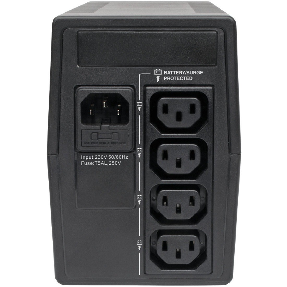 Tripp Lite by Eaton Line Interactive UPS, C13 Outlets (4) - 230V, 650VA, 360W, Ultra-Compact Design