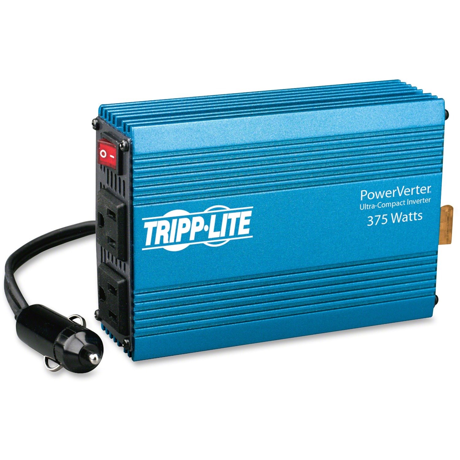 Tripp Lite by Eaton 375W PowerVerter Ultra-Compact Car Inverter with 2 Outlets