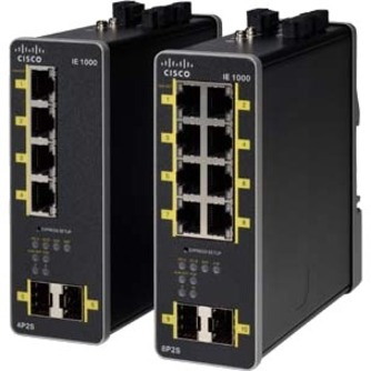 Cisco IE 1000-6T2T-LM Industrial Ethernet Switch