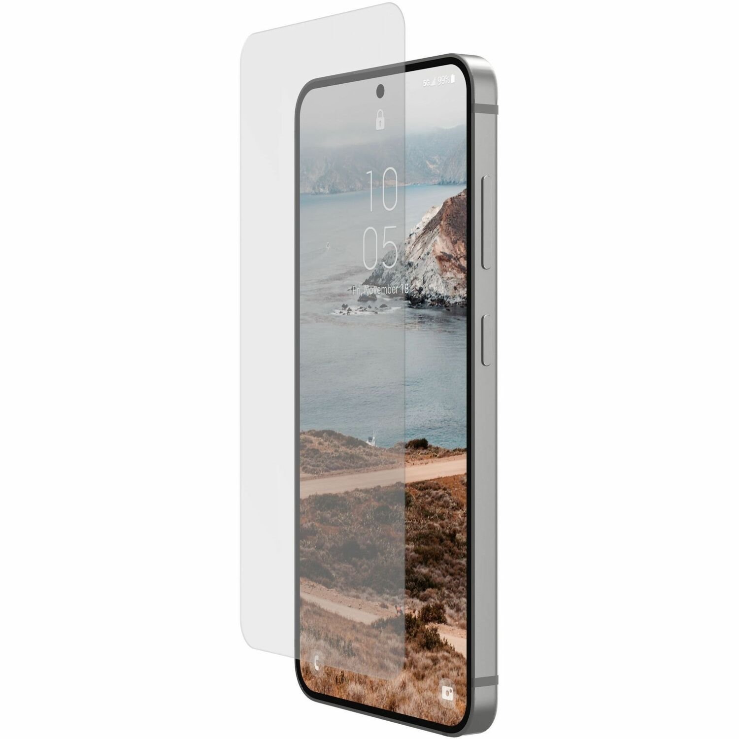 Urban Armor Gear Glass Tempered Glass Screen Protector for Samsung Galaxy S25 - Clear