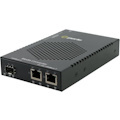 Perle S-1110DHP-SFP-XT Transceiver/Media Converter