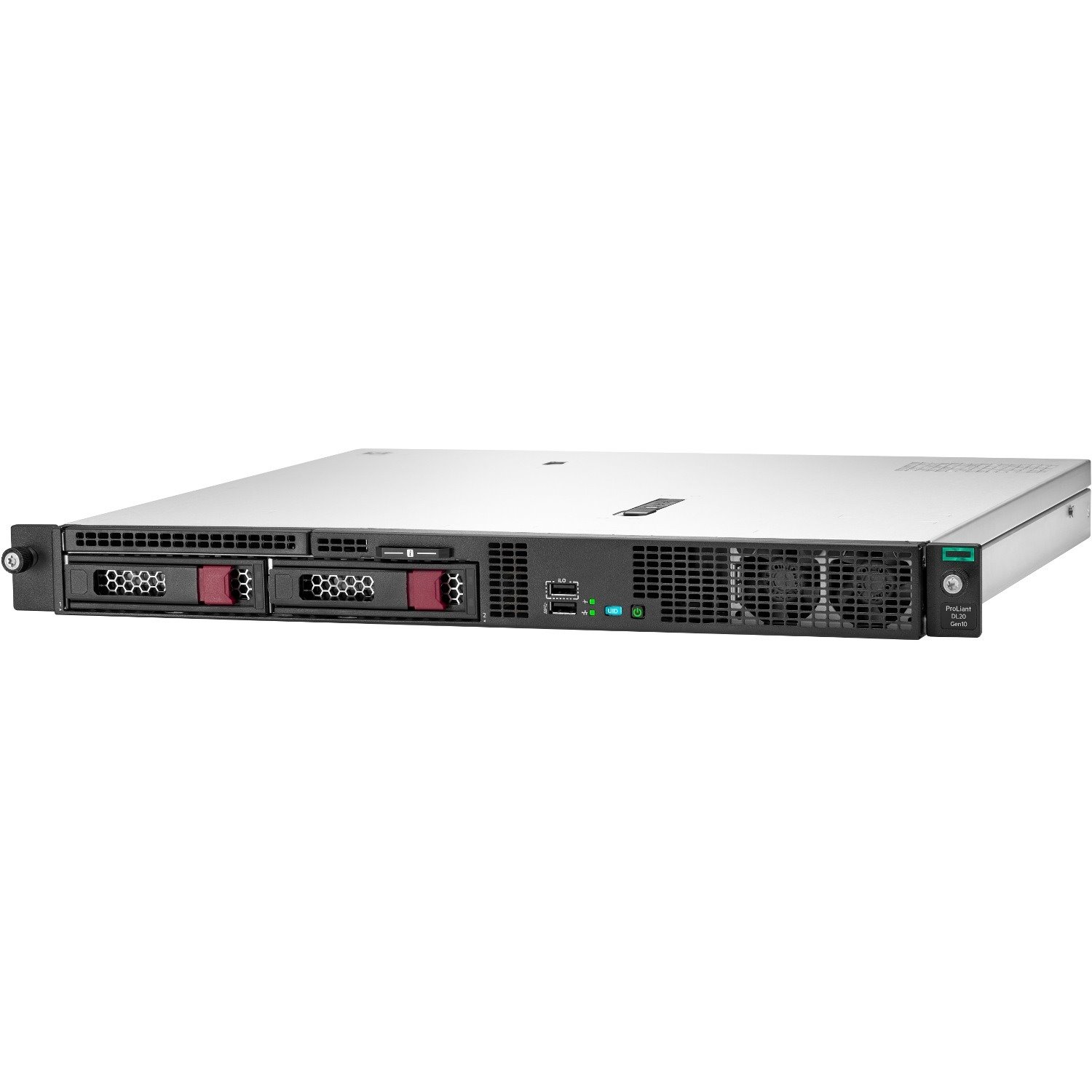 HPE ProLiant DL20 G10 1U Rack Server - 1 Xeon E-2224 3.40 GHz - 8 GB RAM - Serial ATA/600 Controller