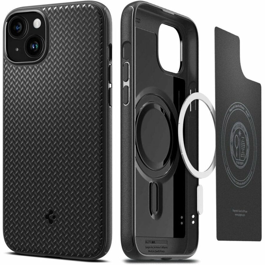 Spigen Ip15 Mag Armor MagFit Matte Black