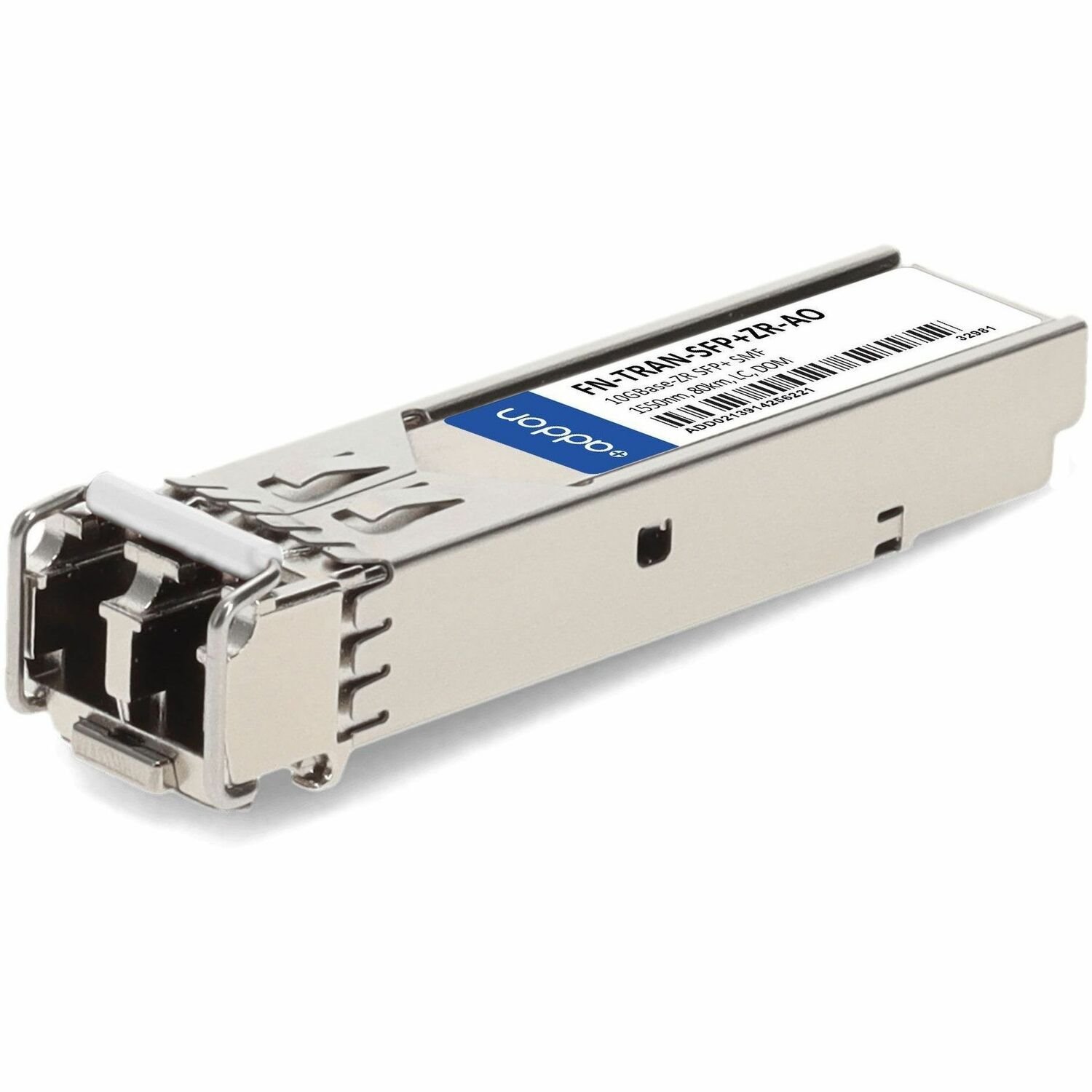 AddOn Fortinet&reg; FN-TRAN-SFP+ZR Compatible TAA 10GBase-ZR SFP+ Transceiver (SMF, 1550nm, 80km, LC, DOM)