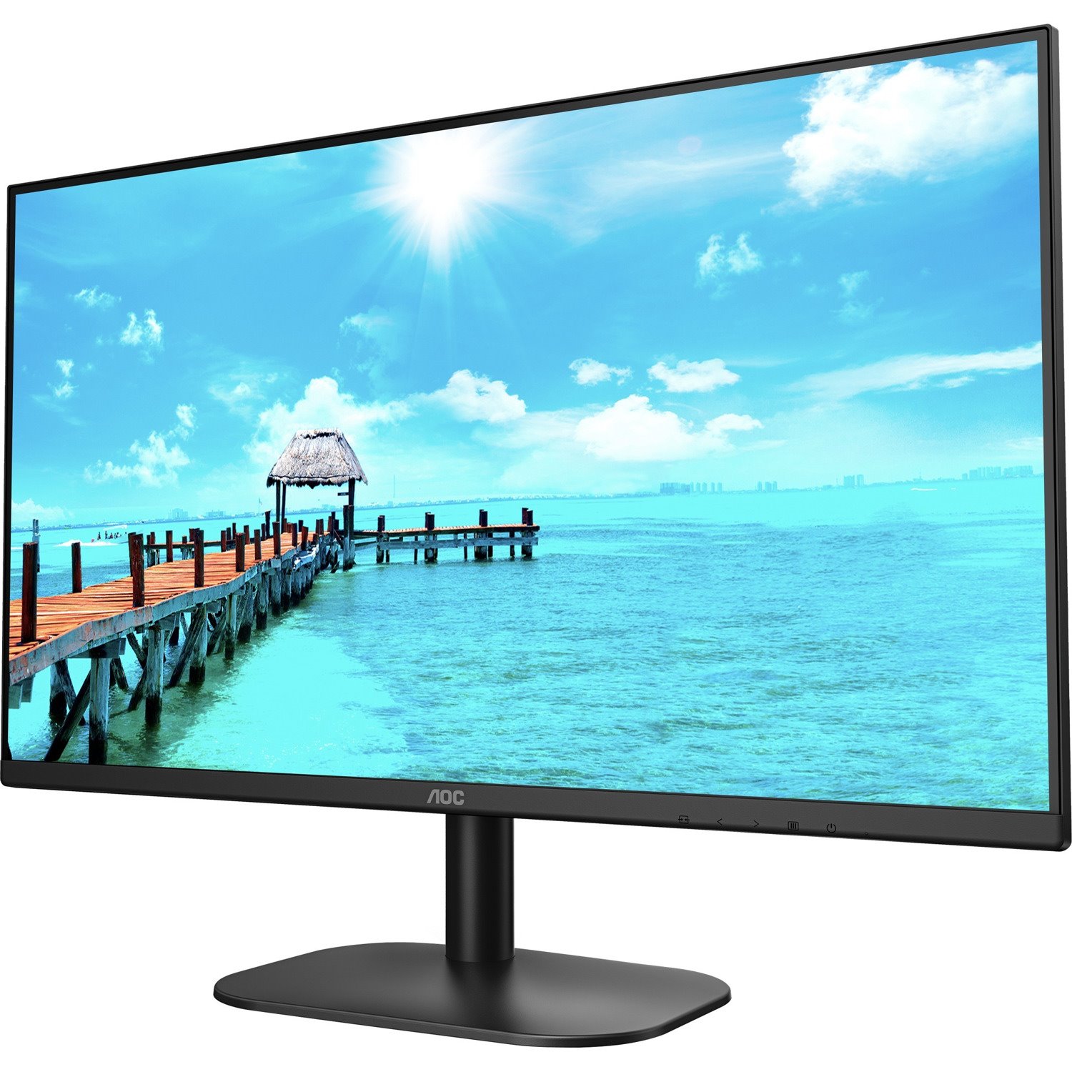 AOC 27B2DM 27" Class Full HD LCD Monitor - 16:9 - Textured Black