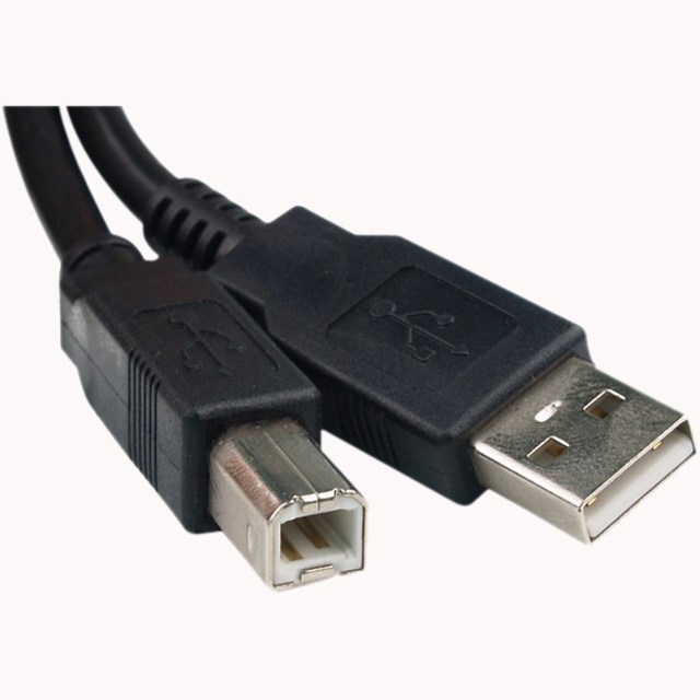 Rosewill 10ft. USB2.0 A Male to B Male Cable, Black, Model RCW-101RT