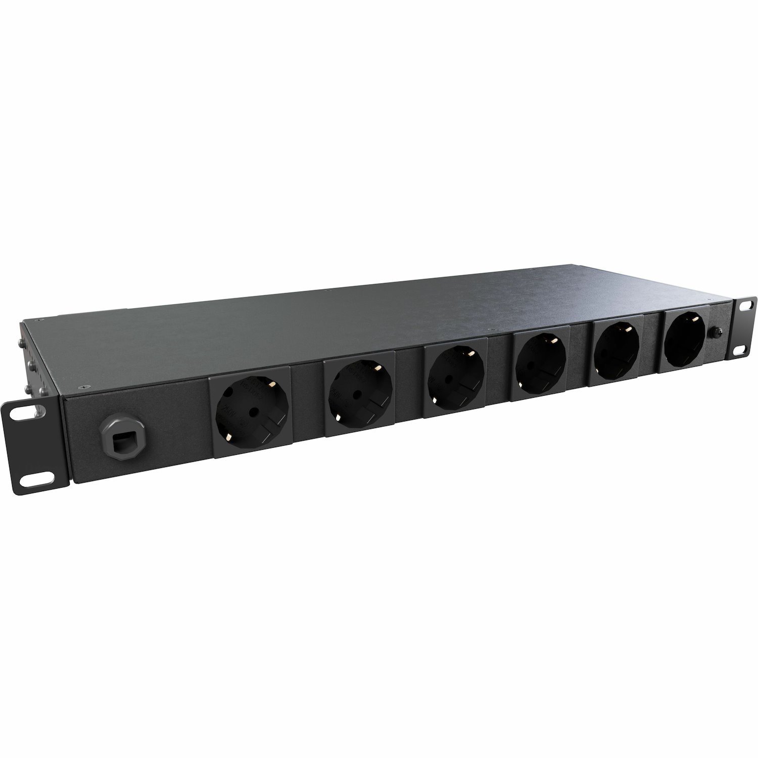 Vertiv PowerGo Monitored rPDU | 1U | 230V | 16A | 3.6kW | German Schuko with 2P+E (IP44) plug | 6 German Schuko receptacles| LED Display | EP4G81A0