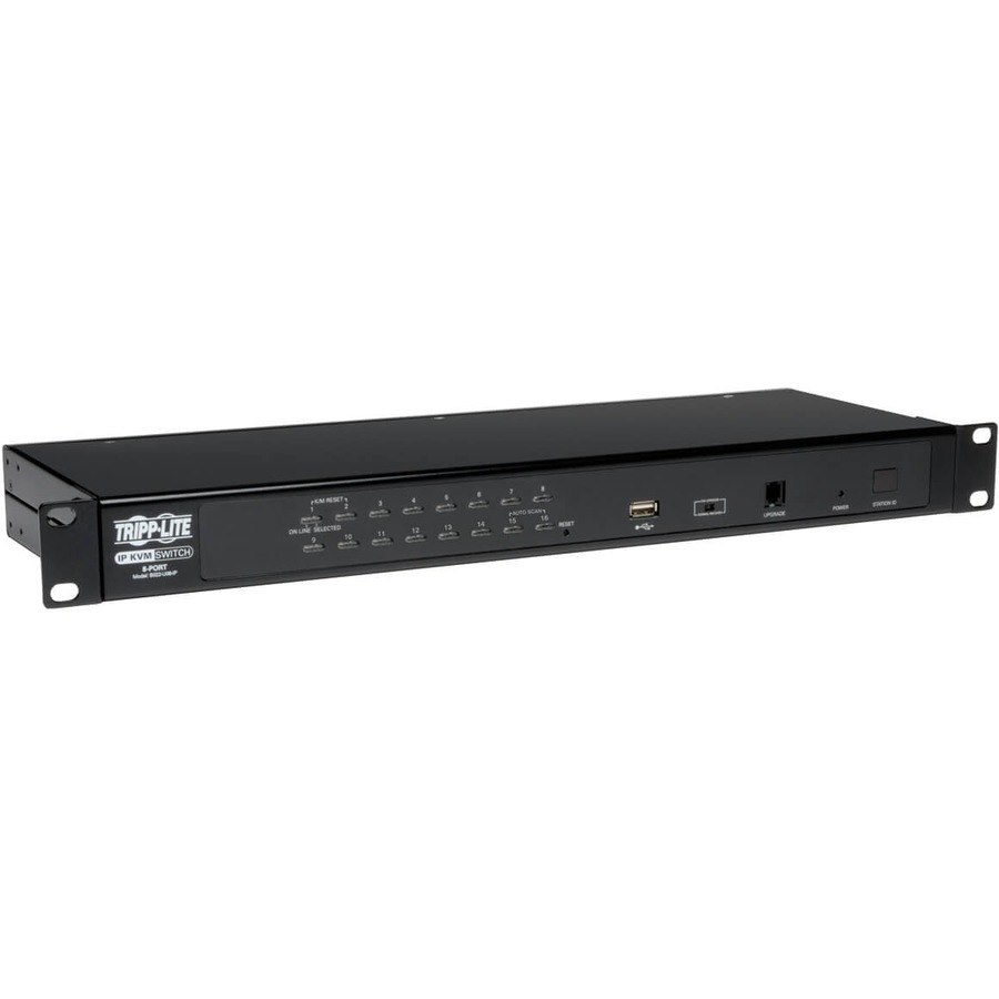 Eaton Tripp Lite Series NetDirector 16-Port 1U Rack-Mount IP KVM Switch, TAA