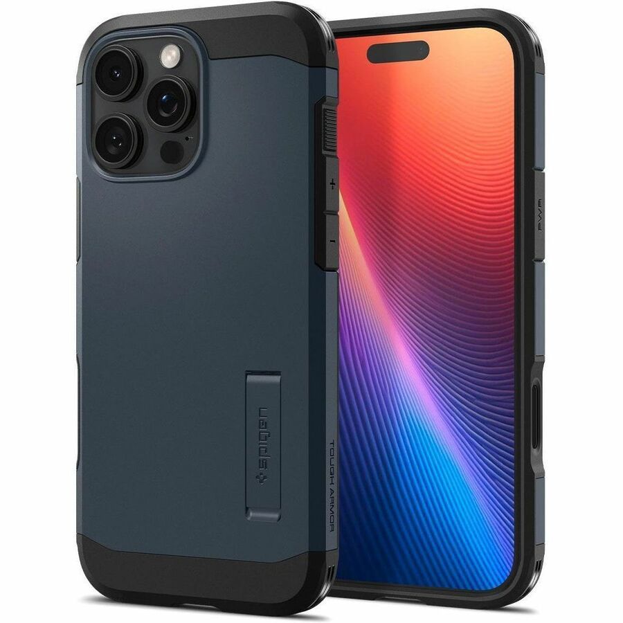 Spigen iPhone 16 Pro Max Case Mobiele Telefoon Behuizingen Zwart ** New Retail **