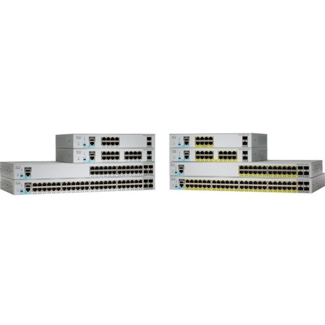 Cisco Catalyst 2960-L WS-C2960L-SM-16PS 16 Ports Manageable Layer 3 Switch