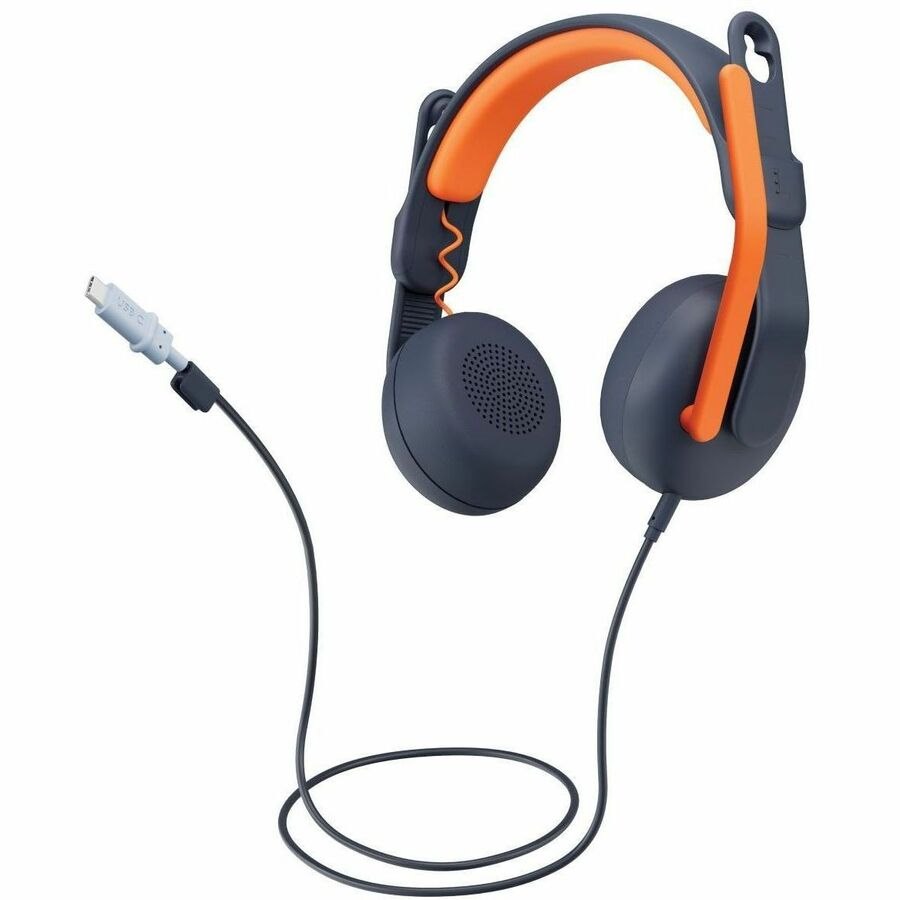 Logitech Zone Learn Bedraad Over het oor Stereo Headset - Blauw