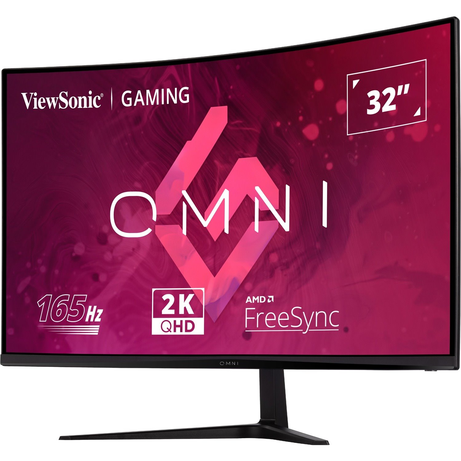 ViewSonic VX3218C-2K 32 Inch Curved 1ms 1440p 180hz Gaming Monitor with FreeSync Premium, Eye Care, HDMI and Display Port