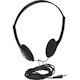 Manhattan Lightweight Stereo Headphones with Cushioned Earpads