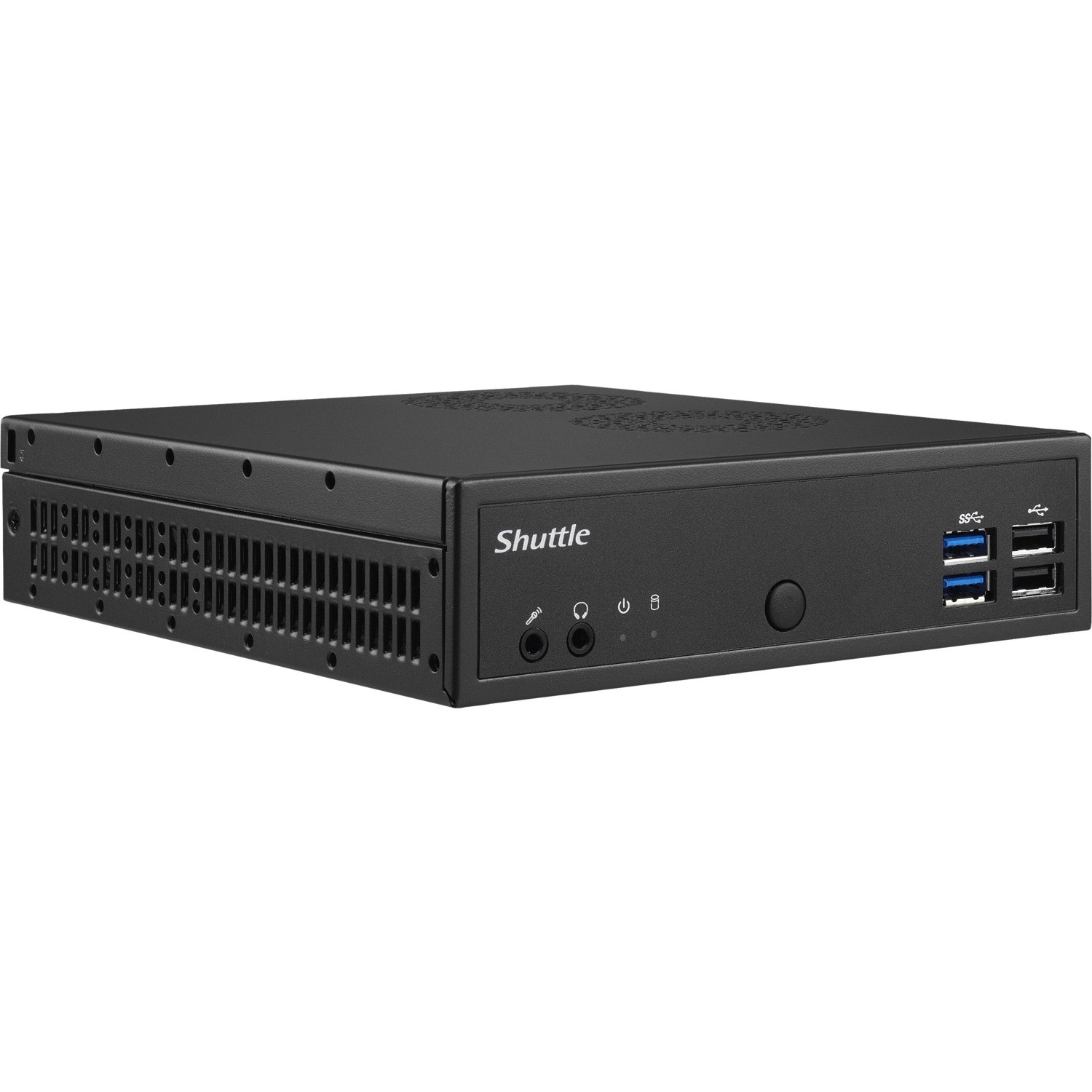 Shuttle XPC slim DH02U5 Desktop Computer - Intel Core i5 7th Gen i5-7200U - 8 GB - 120 GB SSD - Slim PC - Black