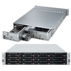 Supermicro SuperServer 6028TR-D72R Server Barebone System - 2U Rack-mountable - Socket R3 LGA-2011 - 2 x Processor Support