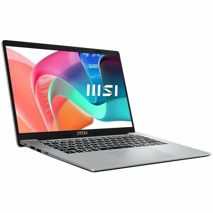 MSI Modern 14 Modern 14 F13MG-008AU 14" Notebook - Full HD - Intel Core i7 13th Gen i7-1355U - 16 GB - 512 GB SSD - Urban Silver