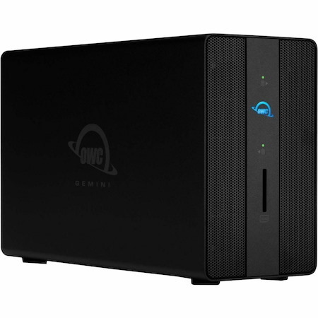 OWC 8TB Gemini Ultra X2 Thunderbolt (40Gb/s) Dock + NVMe RAID External Storage Solution w/ SoftRAID