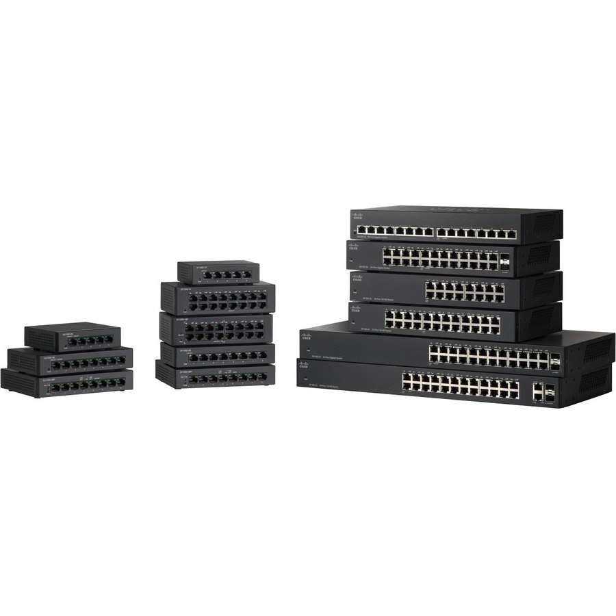 Cisco SF110D-08HP 8-Port 10/100 PoE Desktop Switch