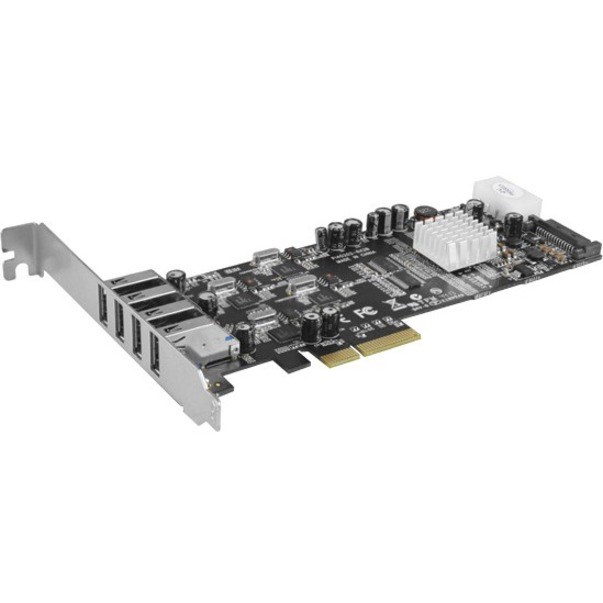 Vantec Quad Chip 4-Port Dedicated 5Gbps USB 3.0 PCIe Host Card