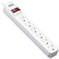 Eaton Tripp Lite Series Protect It! 6-Outlet Surge Protector, 6 ft. Cord, 900 Joules, Diagnostic LED, Light Gray Housing
