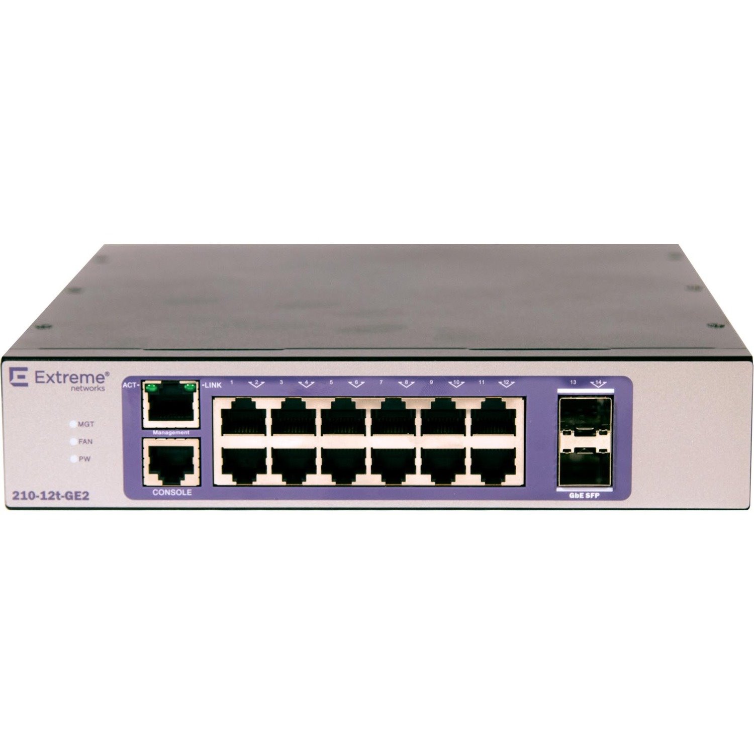 Extreme Networks 210-12t-GE2 Ethernet Switch