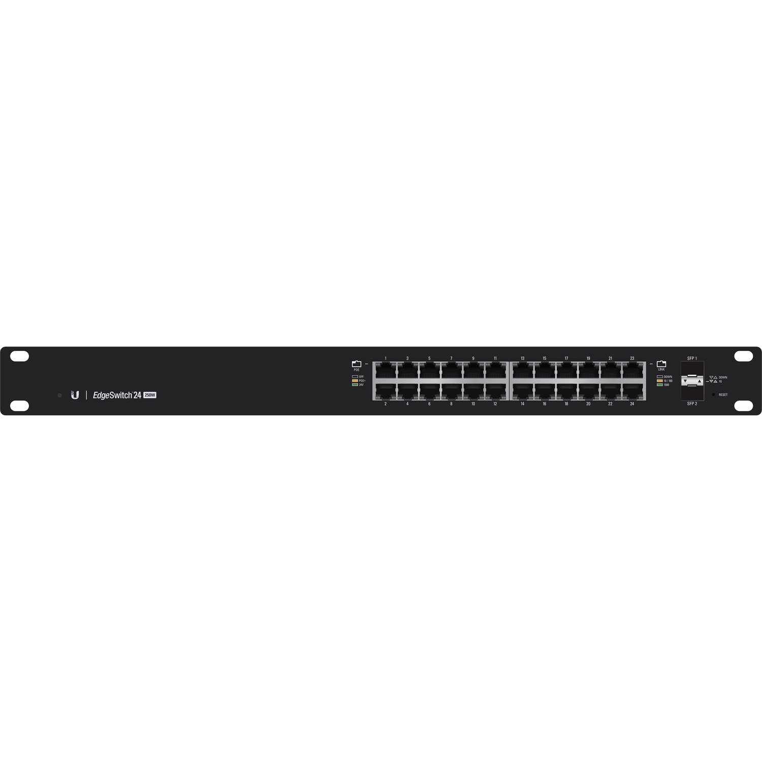 Ubiquiti EdgeSwitch ES-24-250W 24 Ports Manageable Layer 3 Switch - 10/100/1000Base-T, 1000Base-X