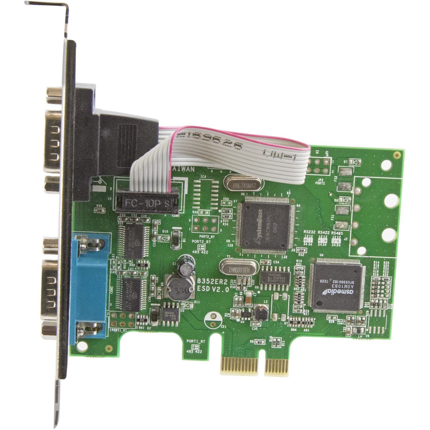 StarTech.com PCI Express Serial Card? 2 port? Dual Channel 16C1050 UART? Serial Port PCIe Card? Serial Expansion Card