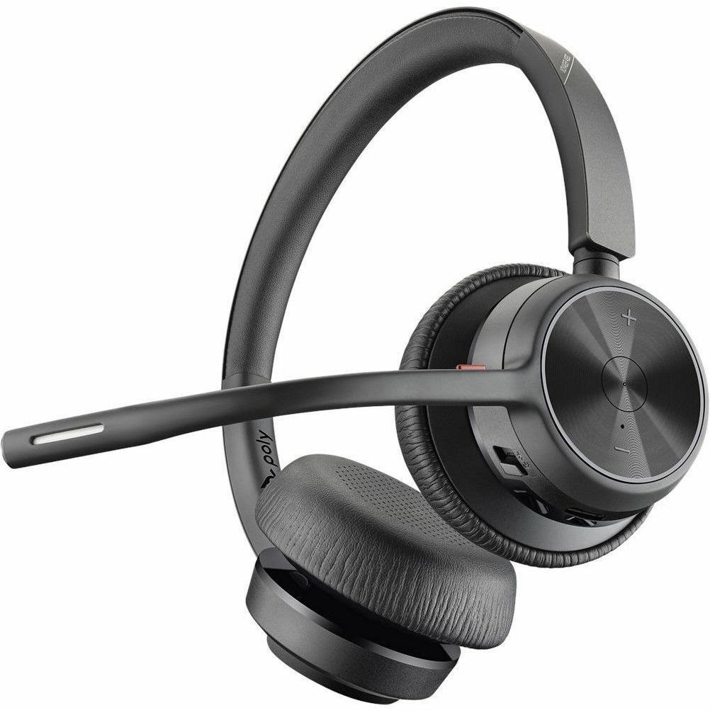 Poly Voyager 4320 Uc Headset Wireless Head-Band Office/Call Center Usb Type-A BL