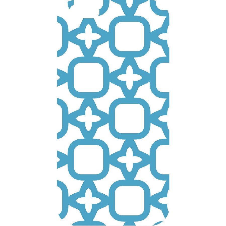 OTM iPhone 6 White Glossy Case Elm Collection, Blue