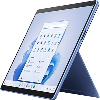 Microsoft Surface Pro 9 Tablet - 13" - Intel - 16 GB - 256 GB SSD - Windows 11 Home - Sapphire
