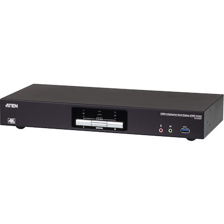 ATEN 2-Port USB 3.0 4K DisplayPort Dual Display KVMP Switch-TAA Compliant